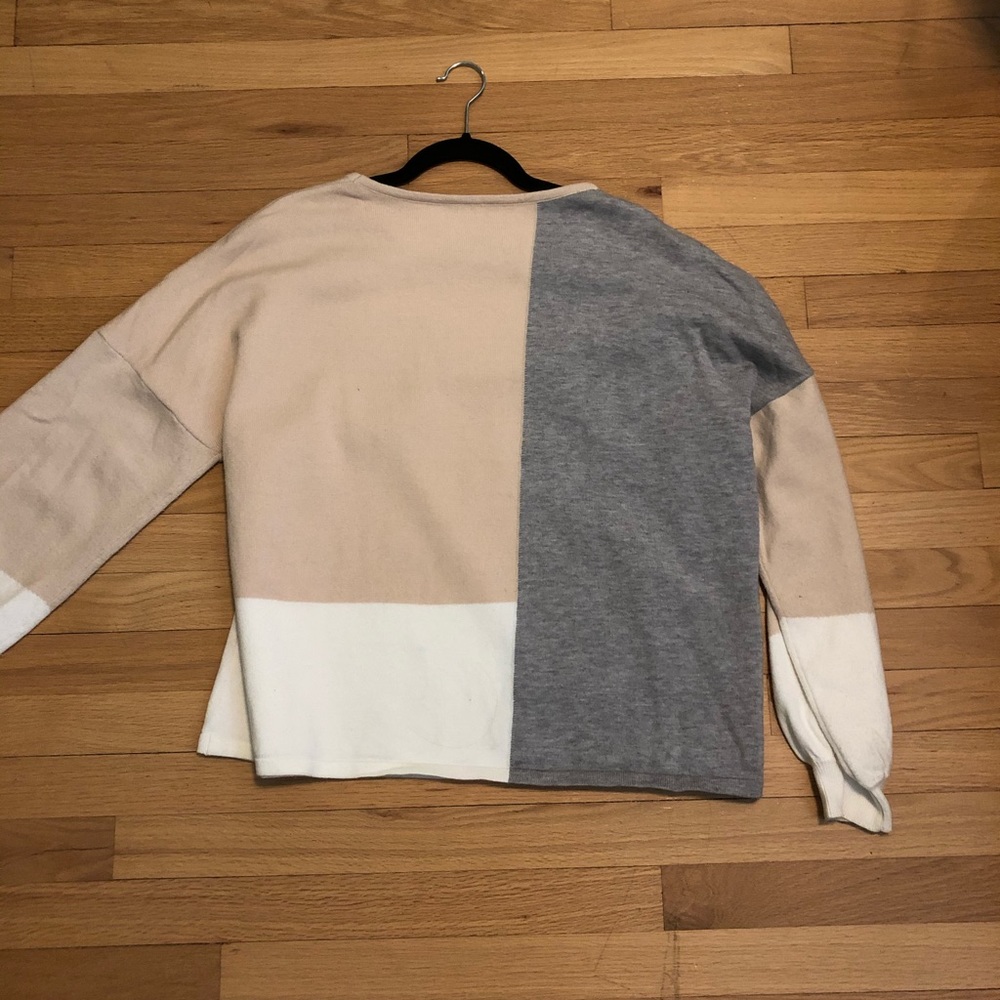 Color block oversized sweater - Picture 5 of 8